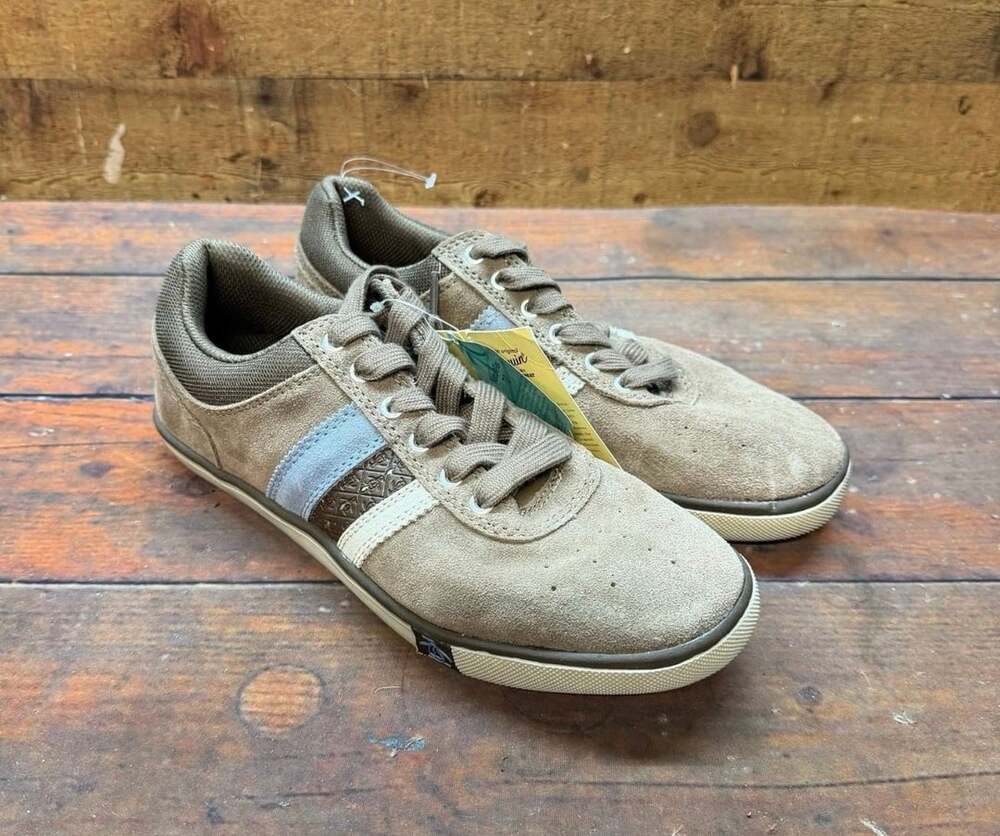 Original Penguin Melt Sneakers Size 8 Brown Suede Skate Shoes